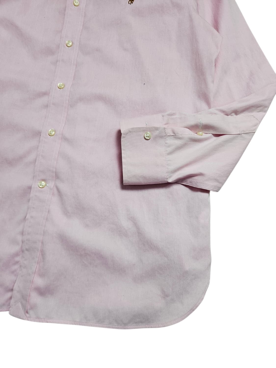 폴로 옥스포드 셔츠 핑크 상품이미지4