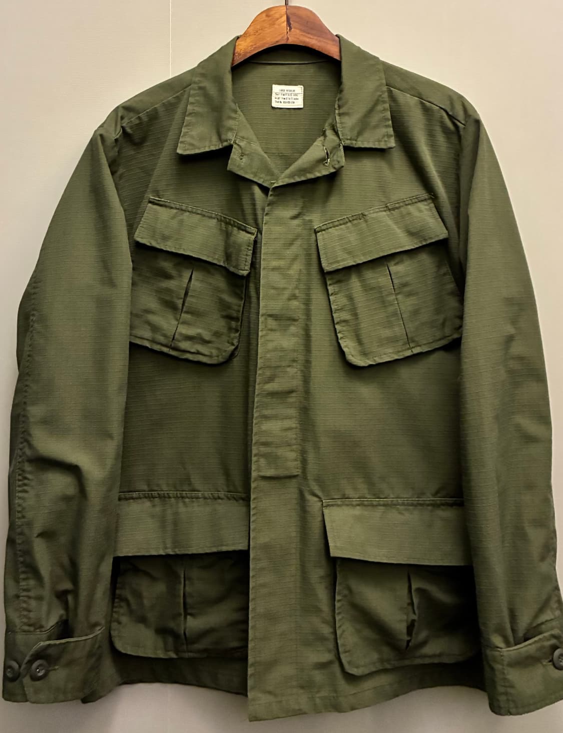 (L)YMCL KY 코튼 립스탑 og107 정글퍼티그자켓 야상 상품이미지1