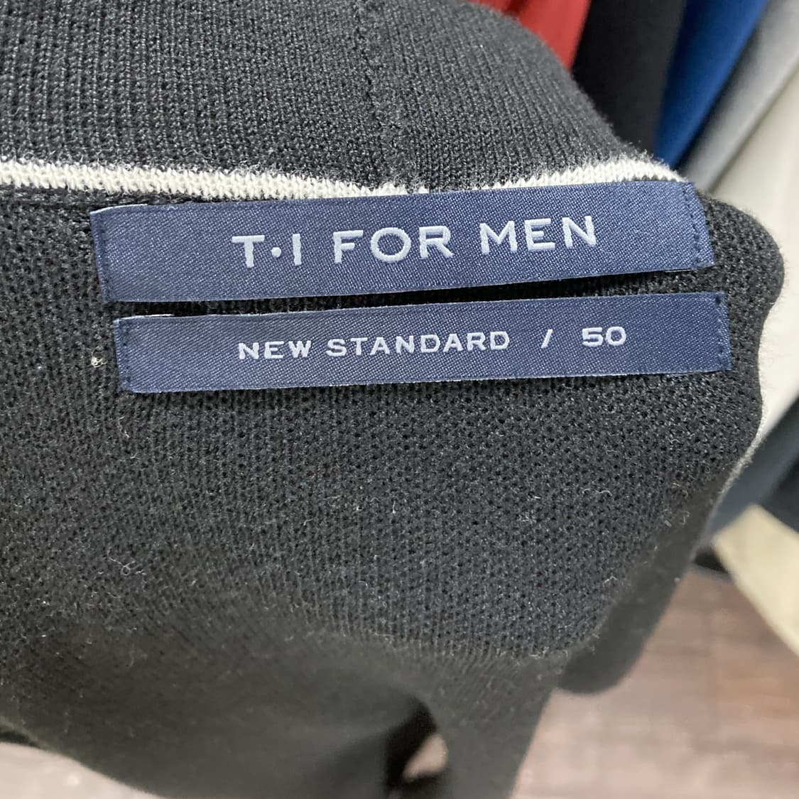 티아이포맨 남성 로브 가디건 블랙 105 상품이미지4