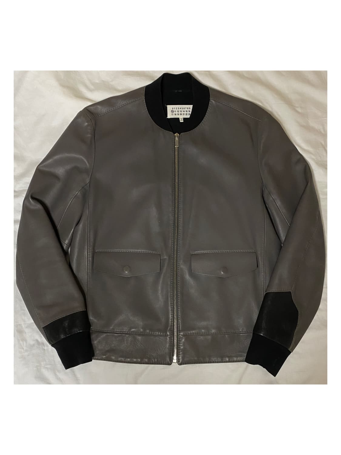 마틴 마르지엘라 A2 리얼 레더 자켓 플라이트 A1 봄버 블루종 상품이미지2