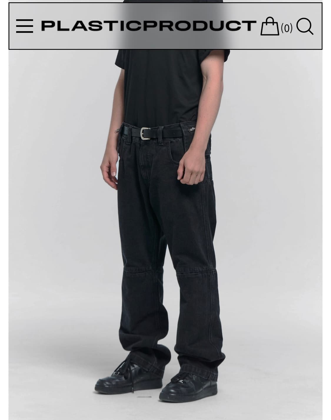 플라스틱프로턱트  MPa BAG PANTS (BLACK) s 상품이미지2