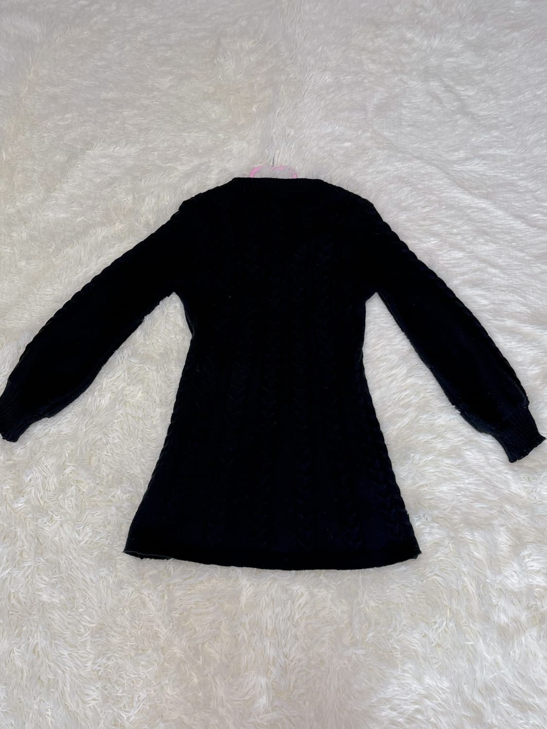 블랙 니트 원피스 상품이미지2