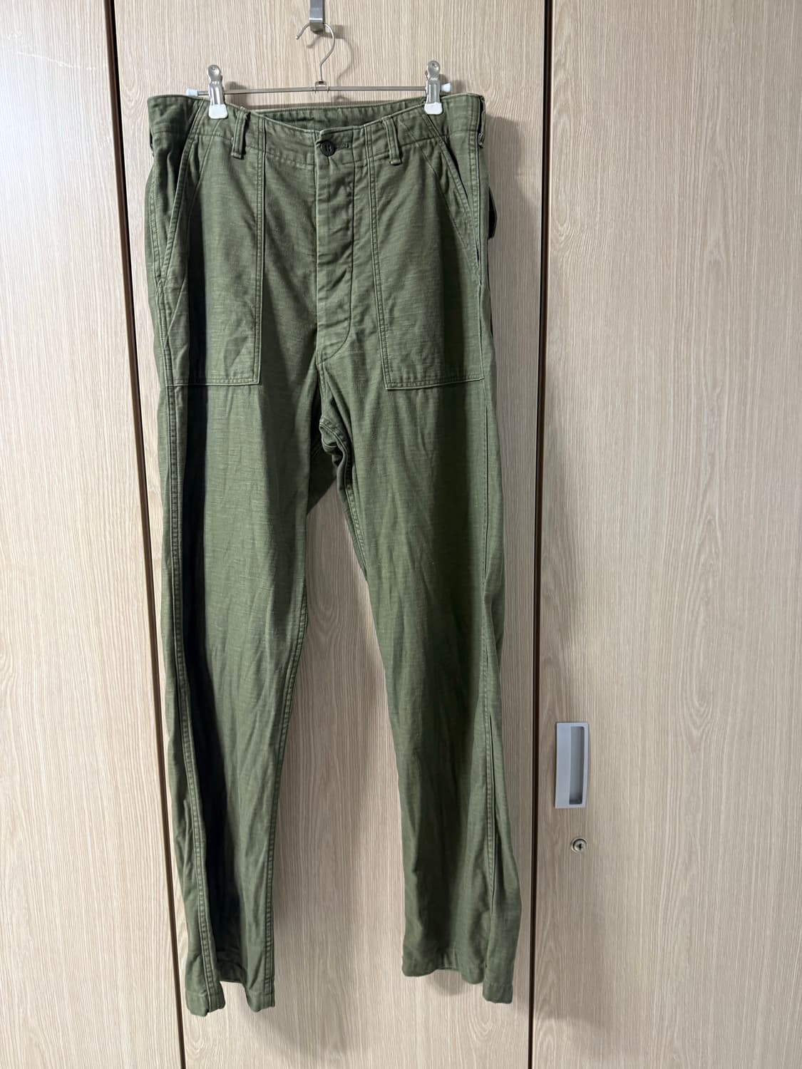 오어슬로우 Olive Vintage Fit Fatigue Pants 상품이미지1