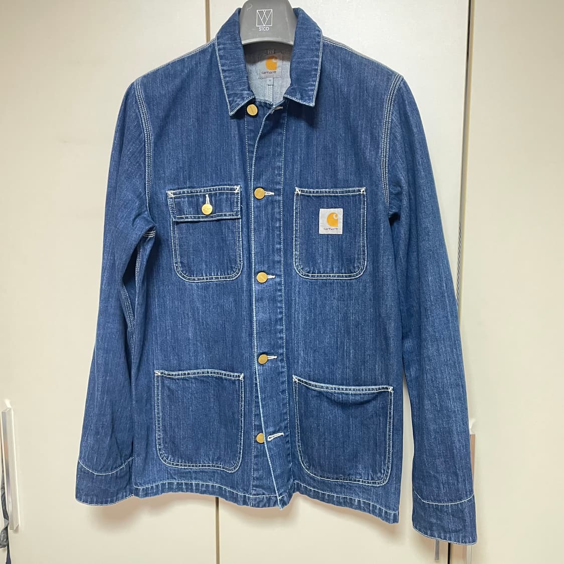 칼하트 데님 초어 코트 M 상품이미지1