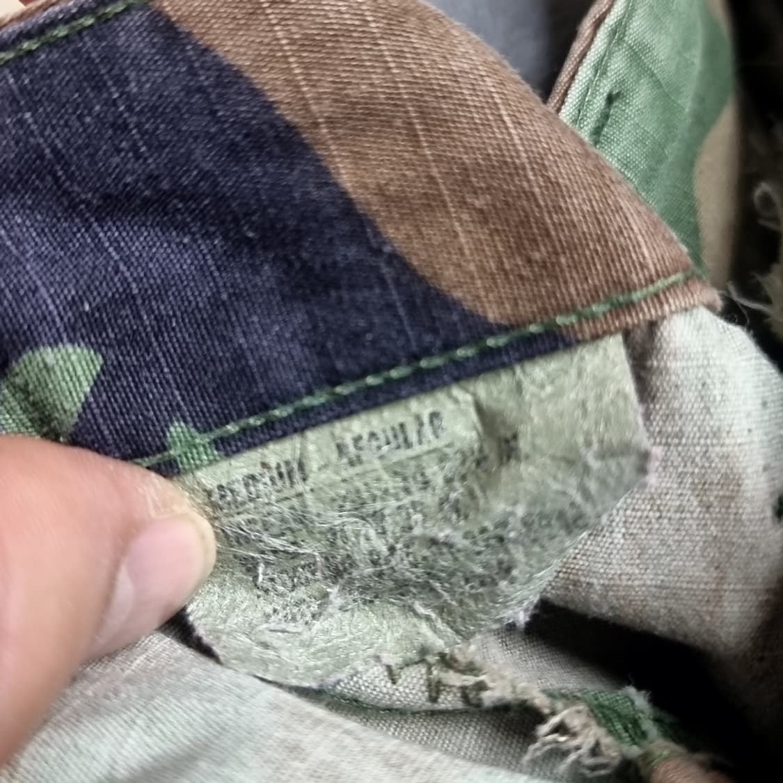 미군 우드랜드 카모 바지(미듐레귤러) 상품이미지4