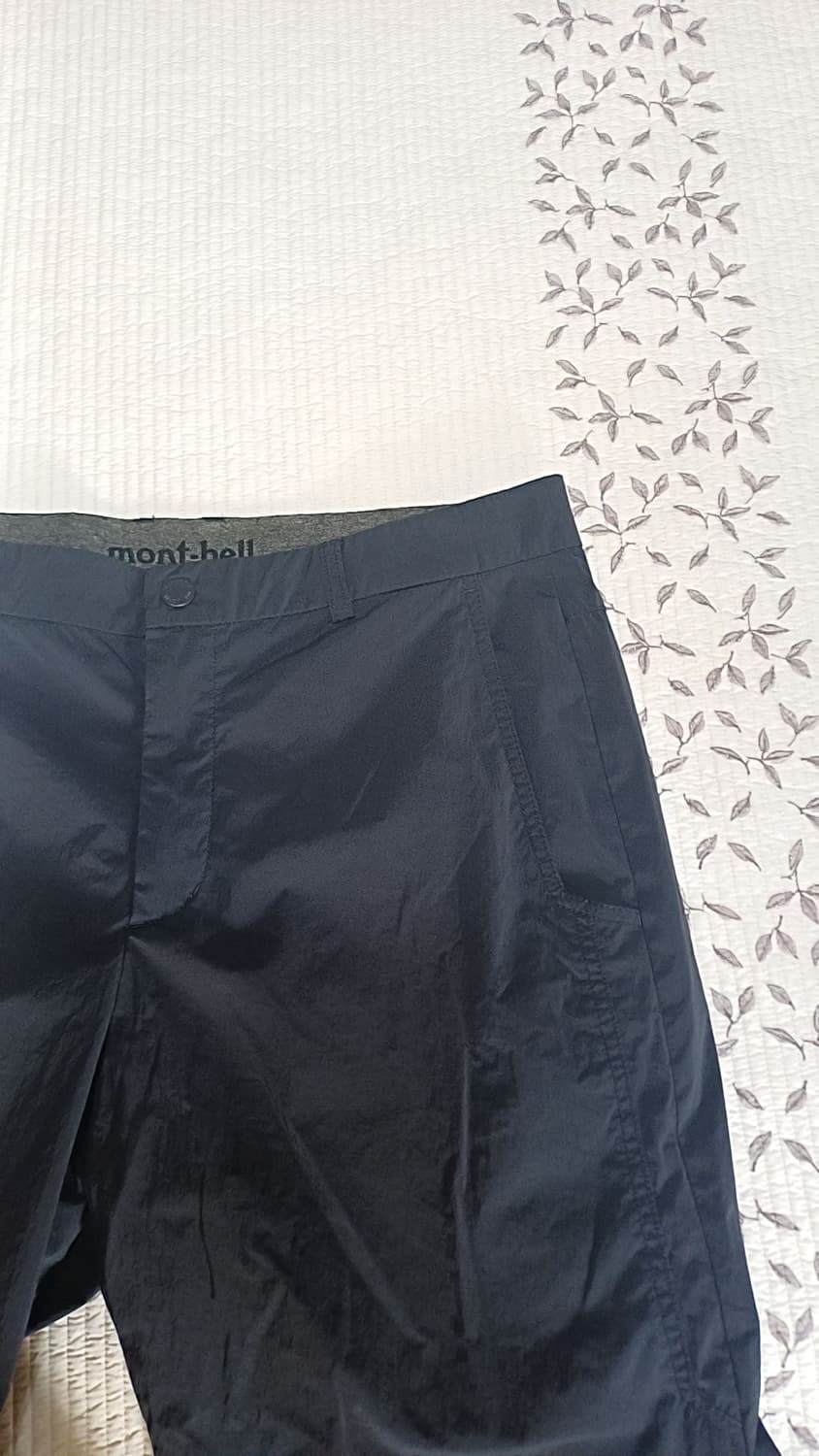 몽벨 여름등산바지 실측35인치 기장99 상품이미지2