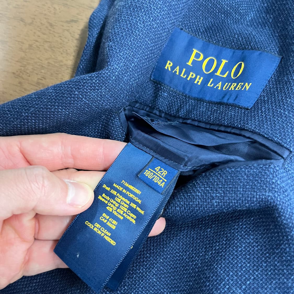 폴로랄프로렌 린넨 블렌드 블레이져 42R 상품이미지7