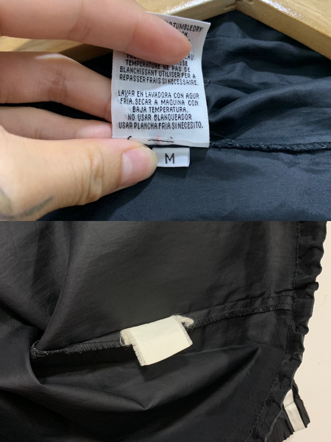 (빈티지)Adidas 아디다스 올드스쿨 삼선 후드 윈드브레이커 상품이미지5