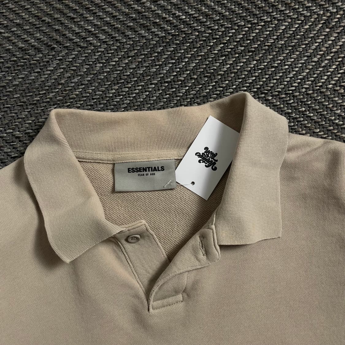 피어오브갓 에센셜 빅로고 박시핏 크림 롱 슬리브o 4142 상품이미지5