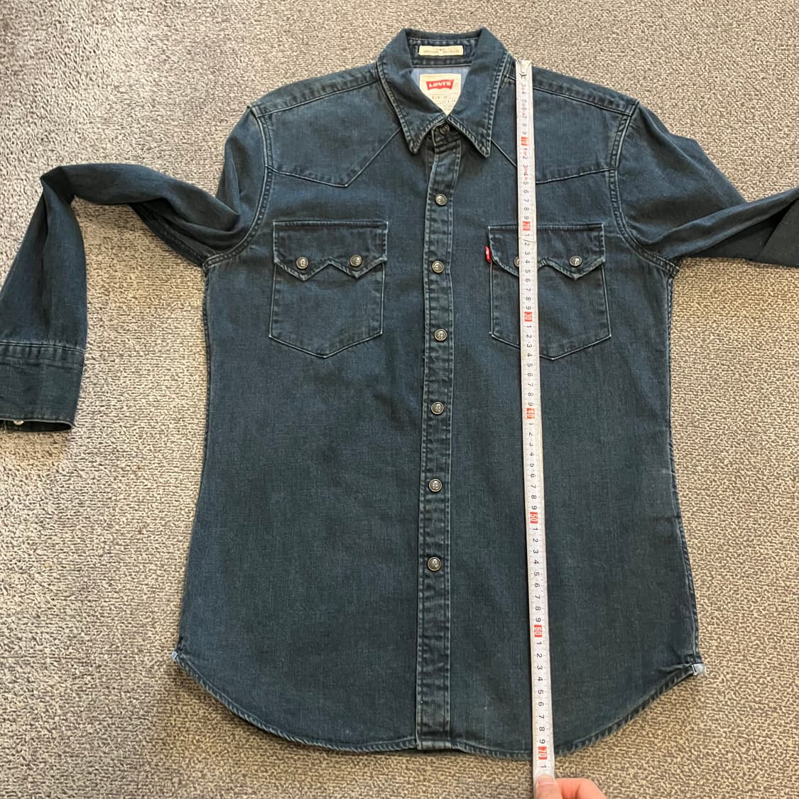 262 리바이스 웨스턴 데님 셔츠 상품이미지6