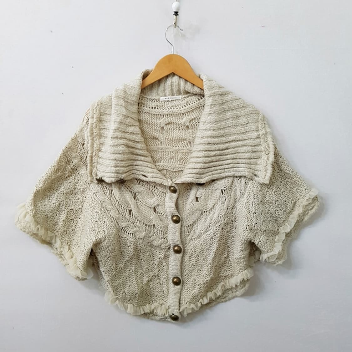 axes femme 니트 케이프 상품이미지1