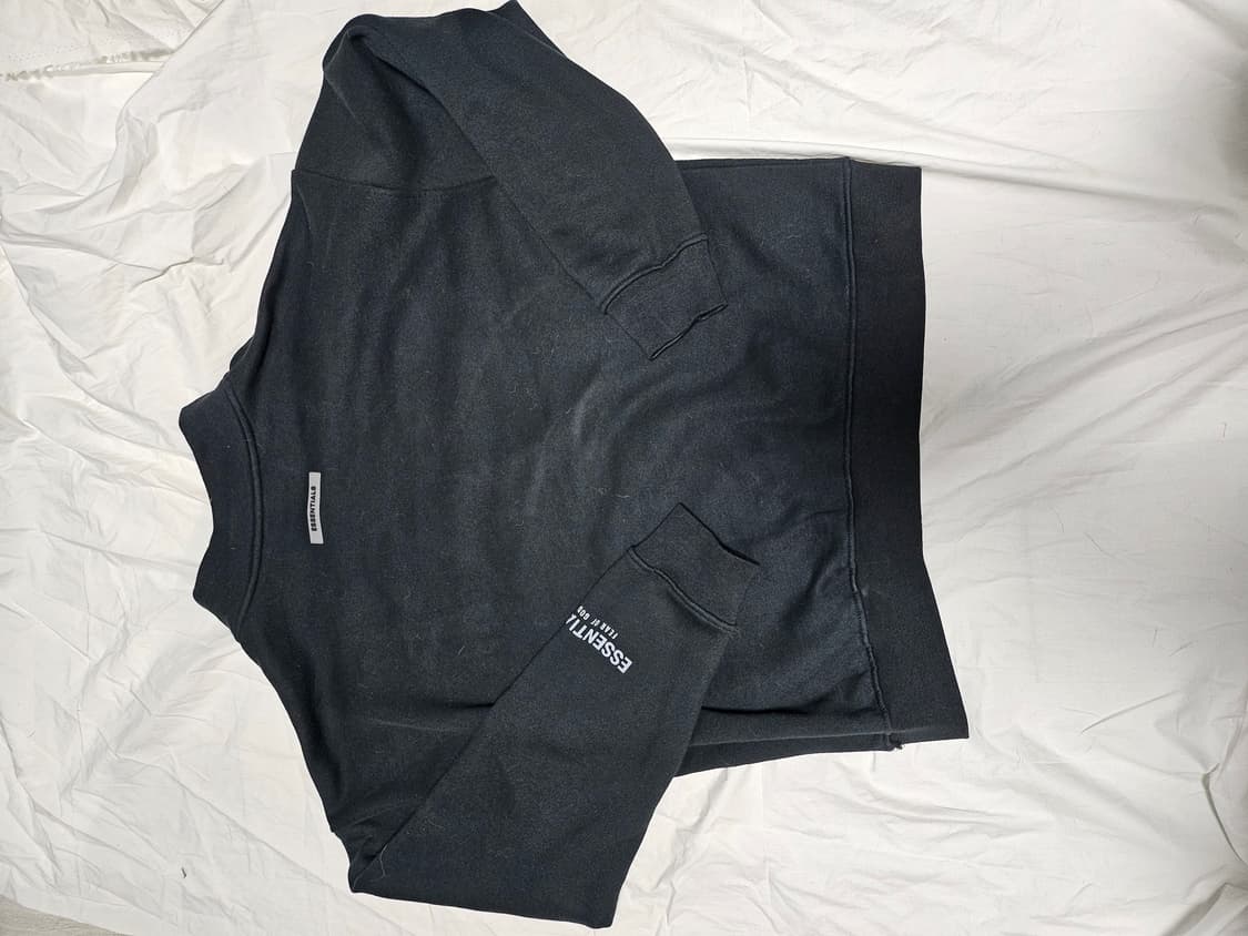 에센셜 피어오브갓 반집업 스웻셔츠 S 상품이미지2