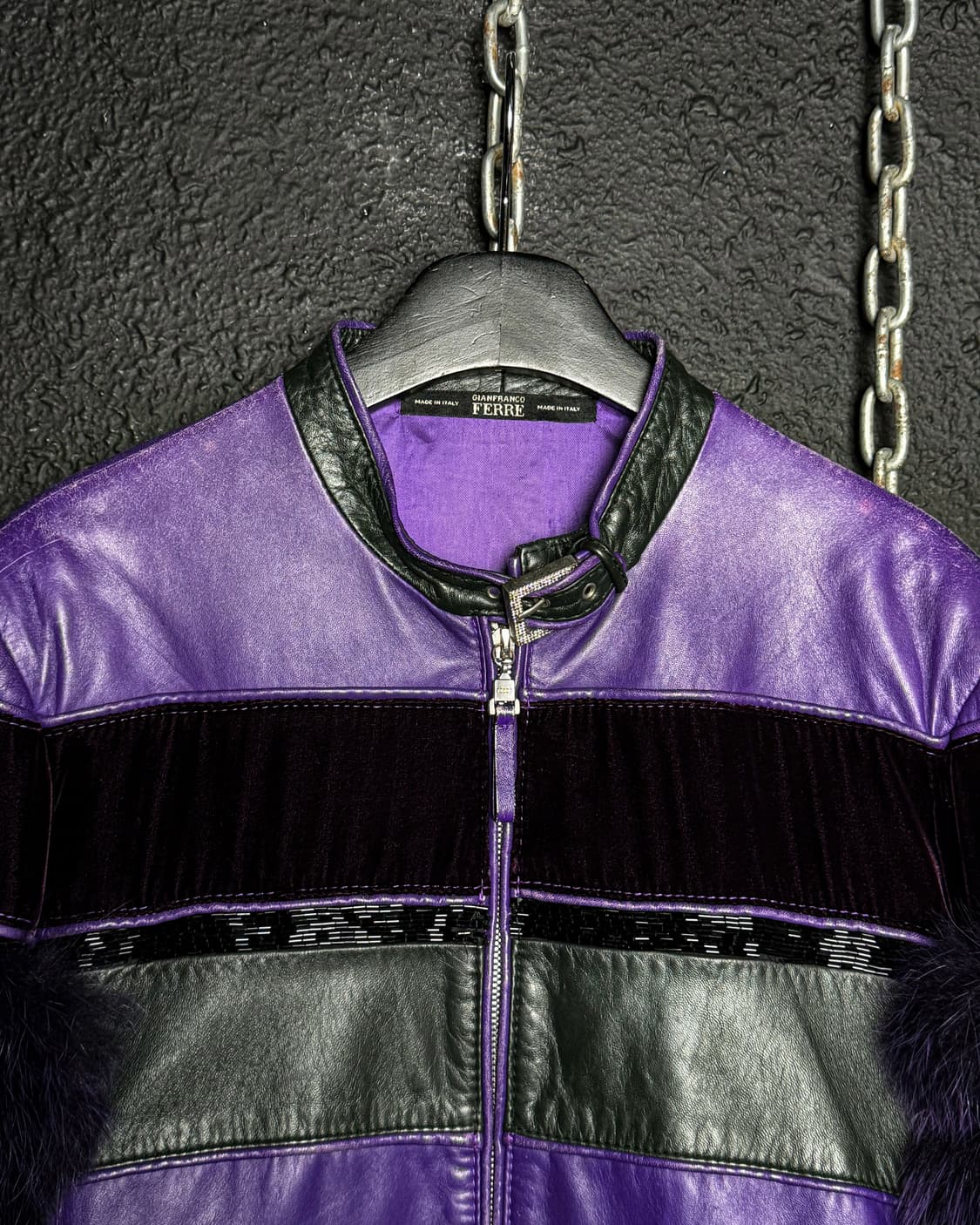 GIANFRANCO FERRE 2002 F/W-Leather jacket 상품이미지2