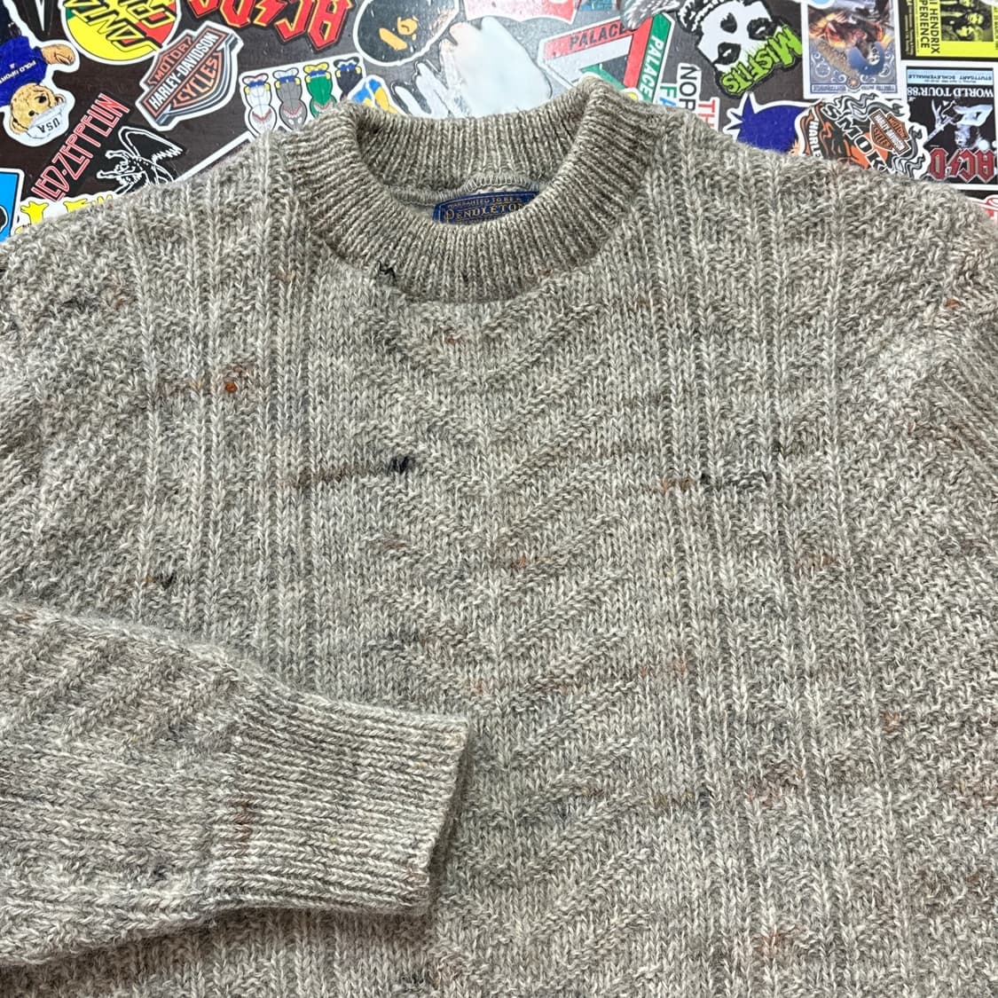 7~80s USA 펜들턴 버진 울 니트 스웨터 L 상품이미지1