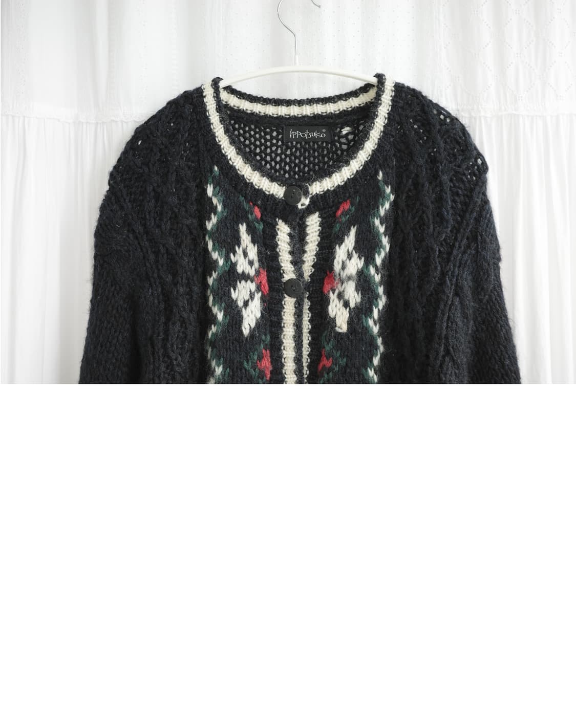Vintage knit cardigan 상품이미지4