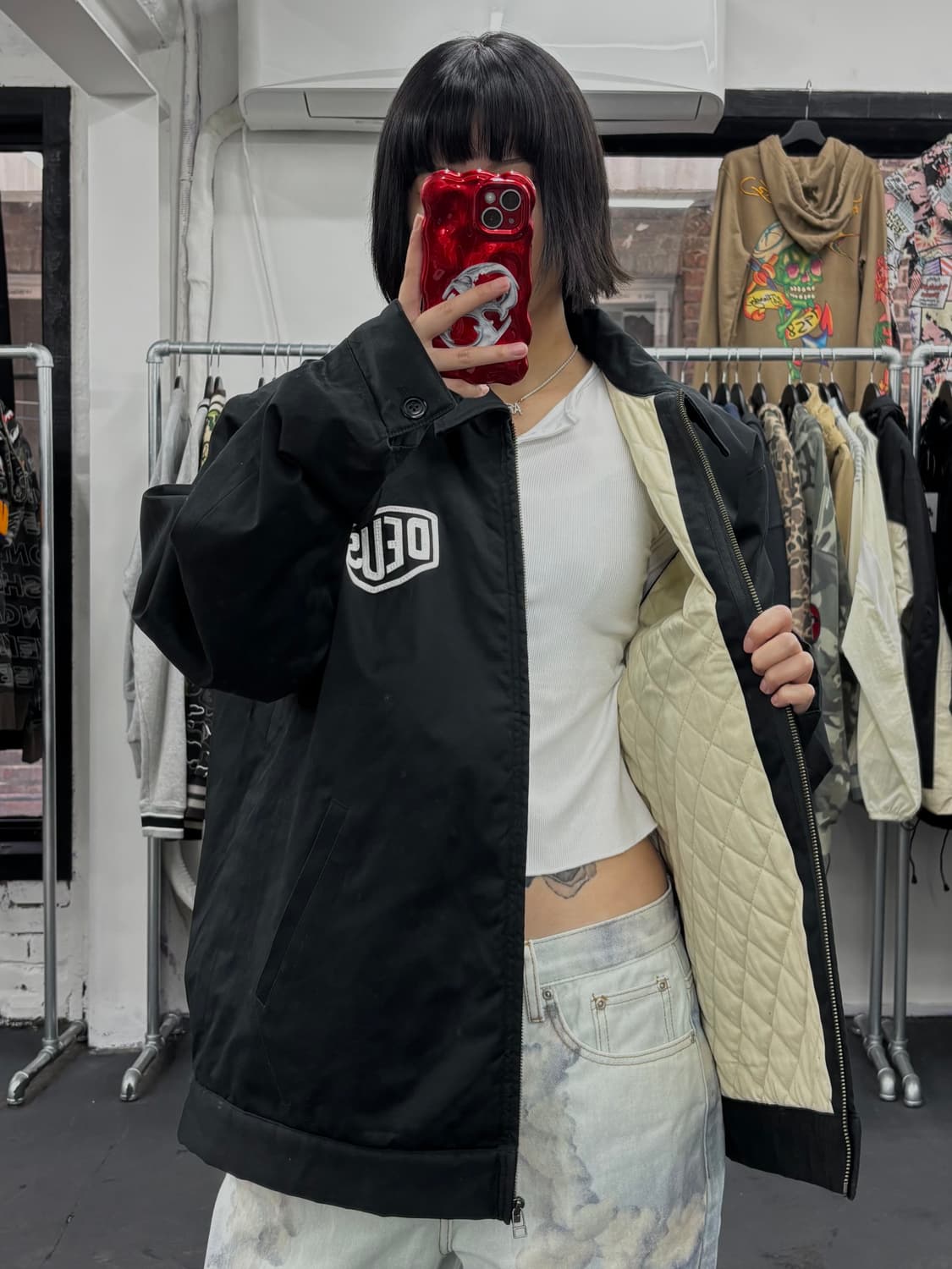 데우스 퀄팅 워크자켓 상품이미지4