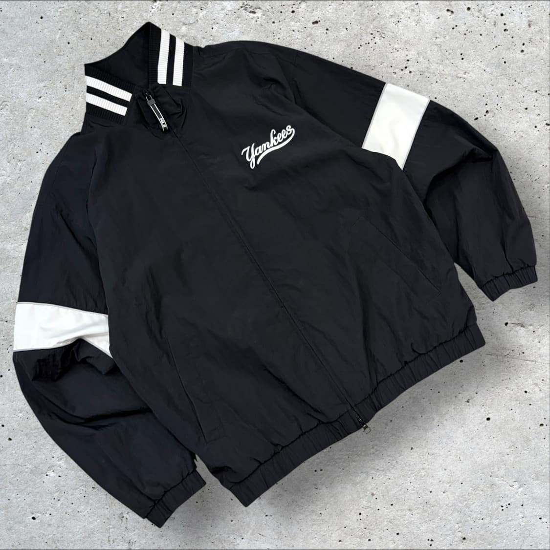 [L] 엠엘비 MLB 뉴욕 양키스 바람막이 블랙 C764 상품이미지1