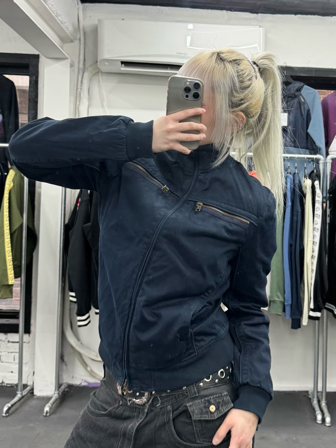 아르마니 익스체인지 코튼 투웨이 자켓 상품이미지5