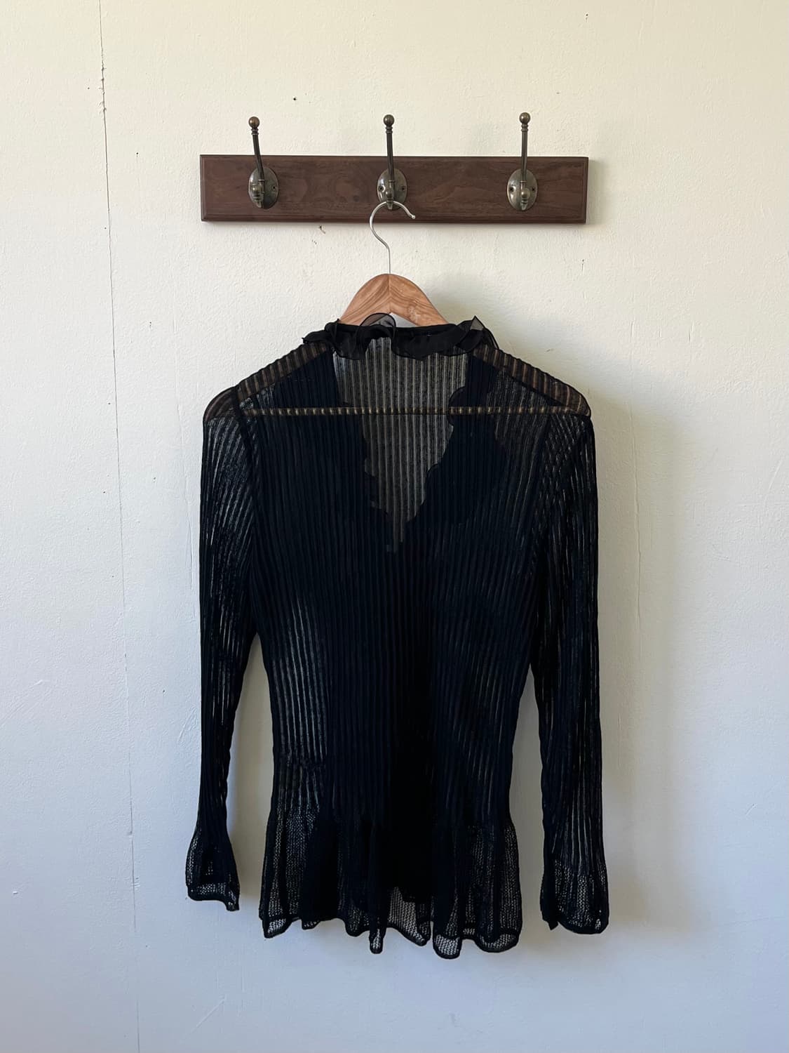 Chamois 플라워 시스루 가디건 상품이미지3