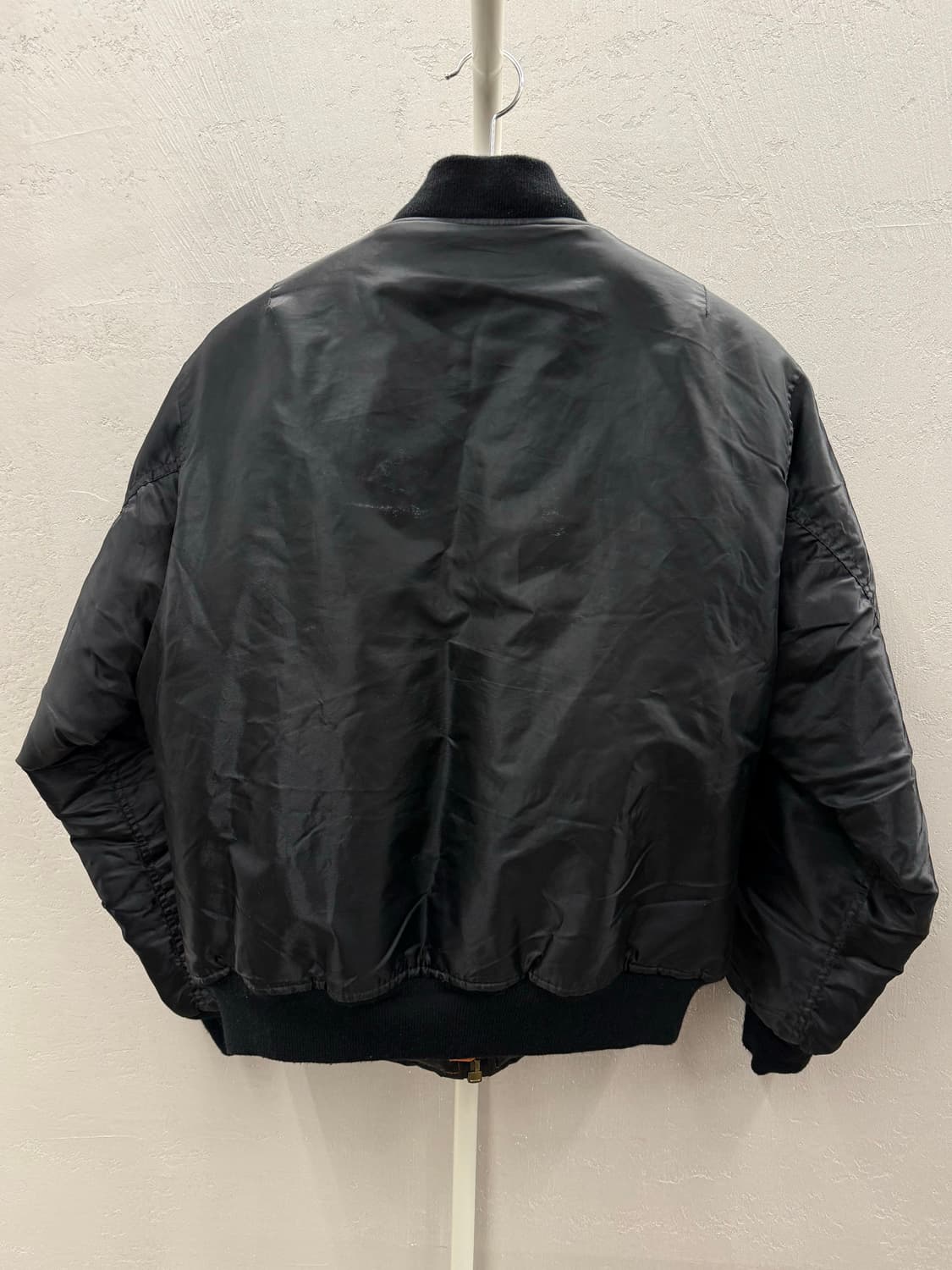 로스코 스트릿 양면 리버시블 마윈 블루종 항공자켓 M 상품이미지5