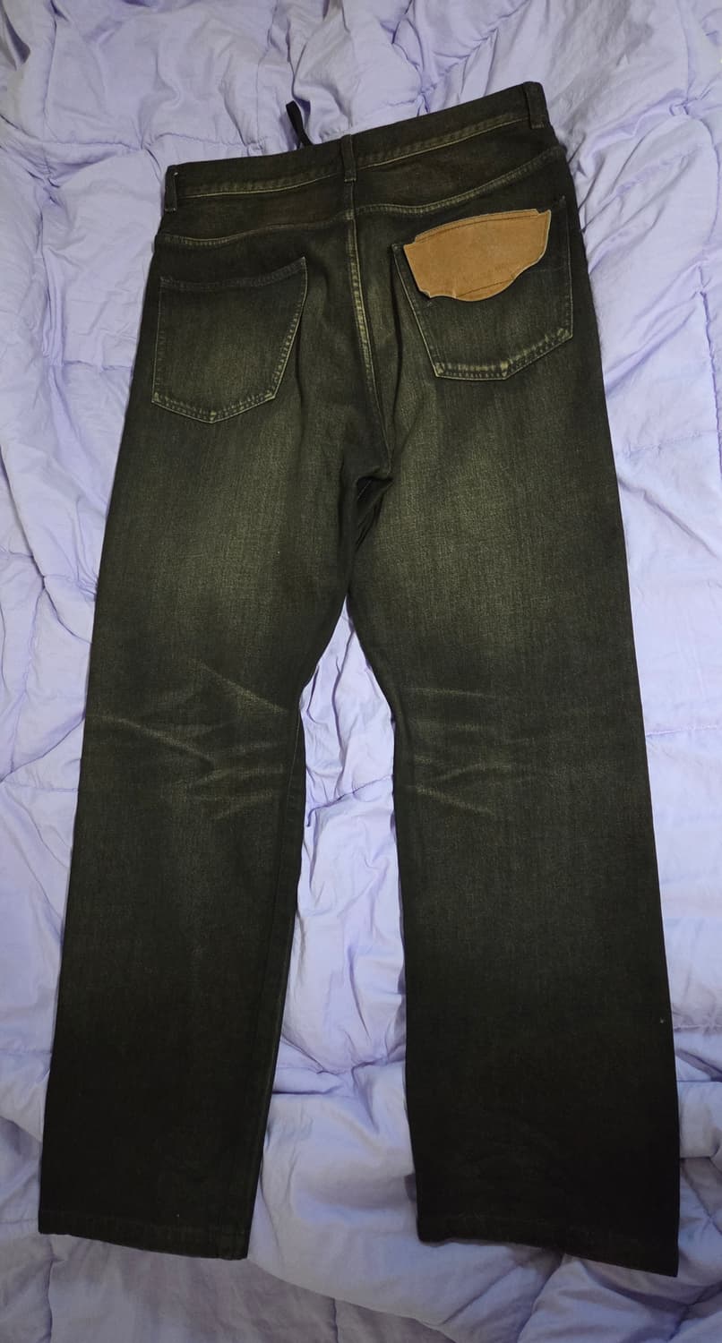 메종 미하라 야스히로 투 톤 코팅진 블랙 48사이즈 상품이미지3