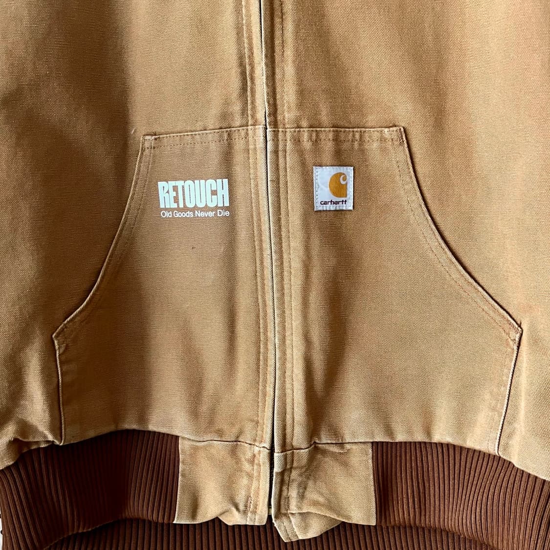 칼하트 엑티브 캔버스 자켓 ‘리터치 프린팅’ 상품이미지4