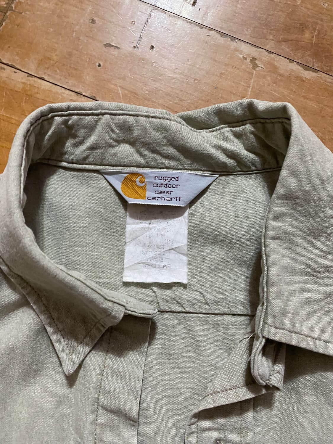 칼하트 베이지 워크웨어 셔츠 (105~110) 상품이미지2