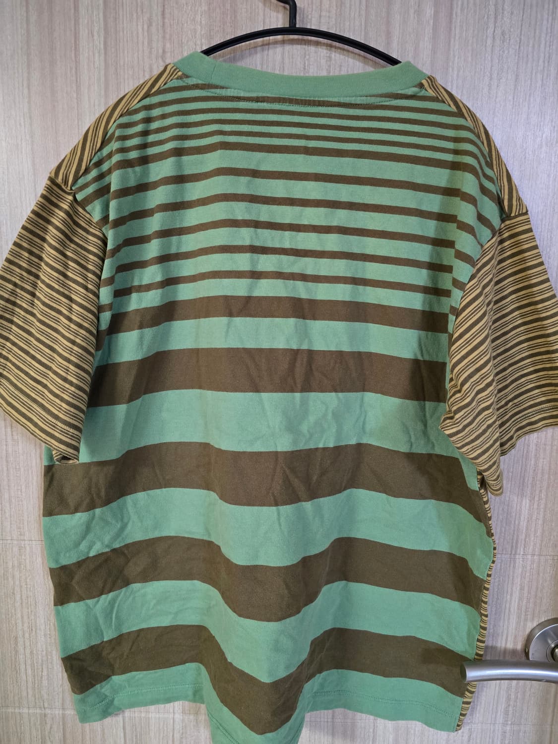 유니클로 마르니 보더크루넥 스트라이프 티셔츠 L 2종 세트 상품이미지5