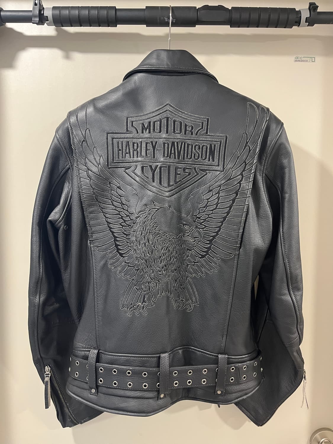 00s 할리 데이비슨 소가죽 라이더 자켓 상품이미지2