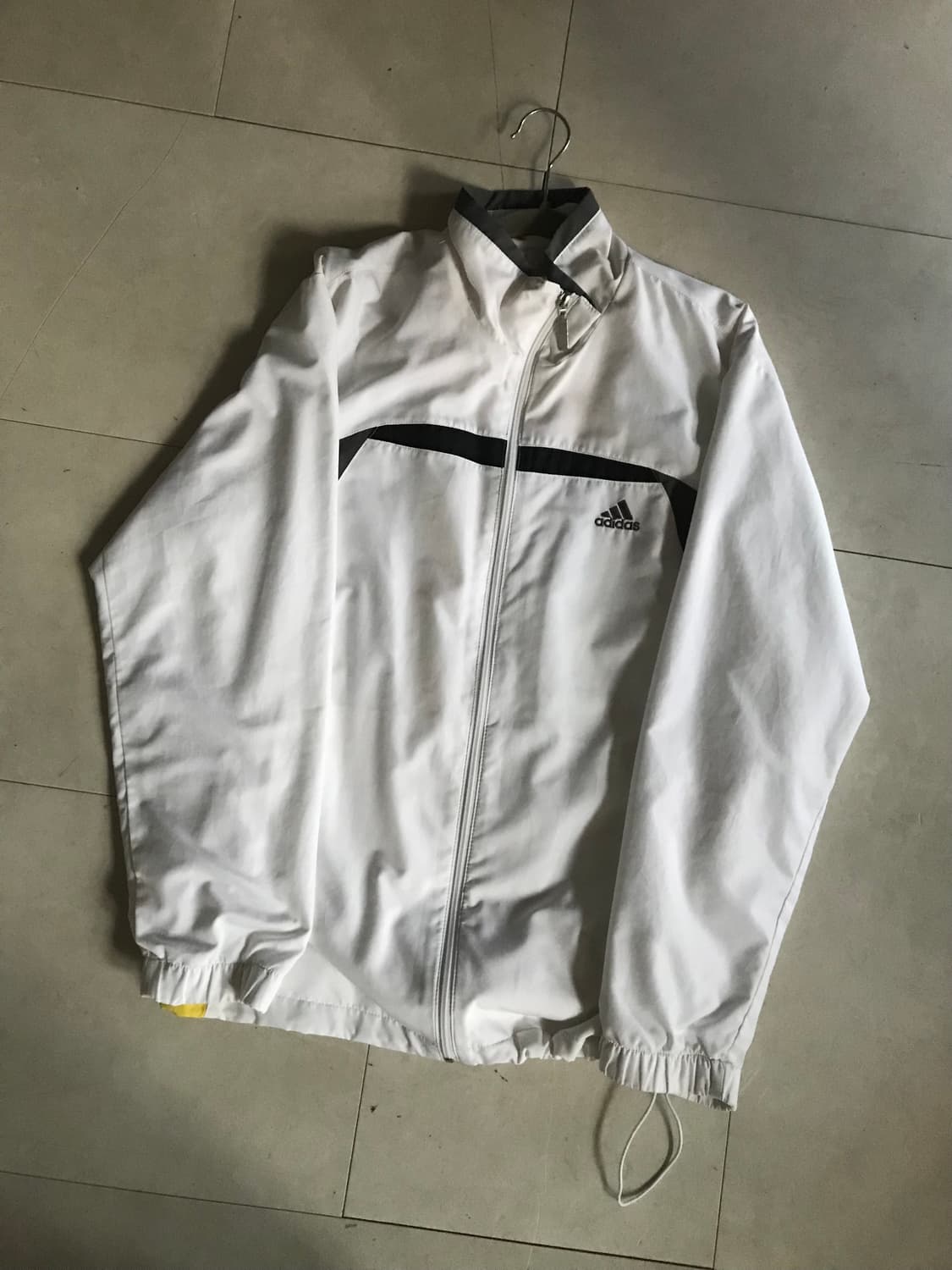 아디다스 화이트 윈드브레이커 상품이미지9