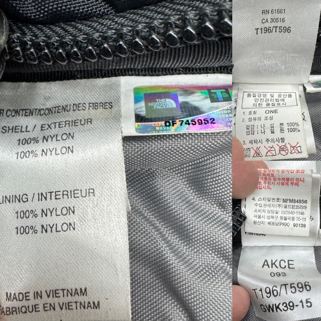 노스페이스 핫샷 고프코어 테크니컬 백팩 블랙 상품이미지9