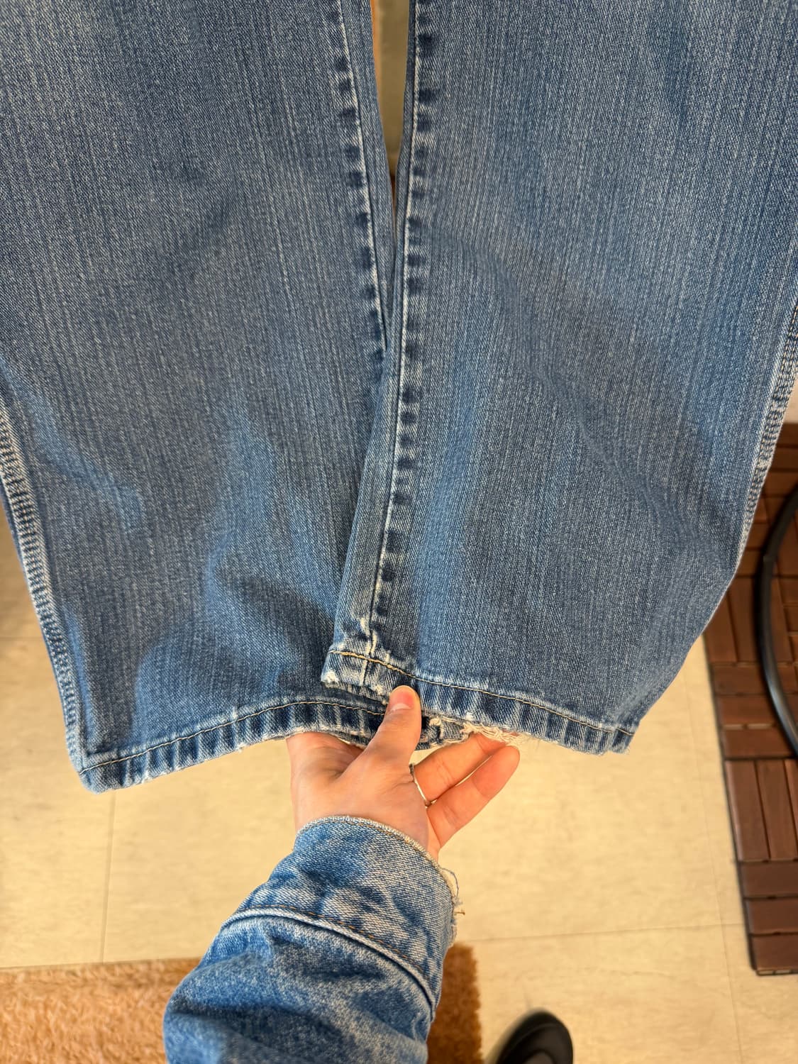 Dickies 디키즈 카펜터 데님 워크 팬츠 (36inch) 상품이미지4