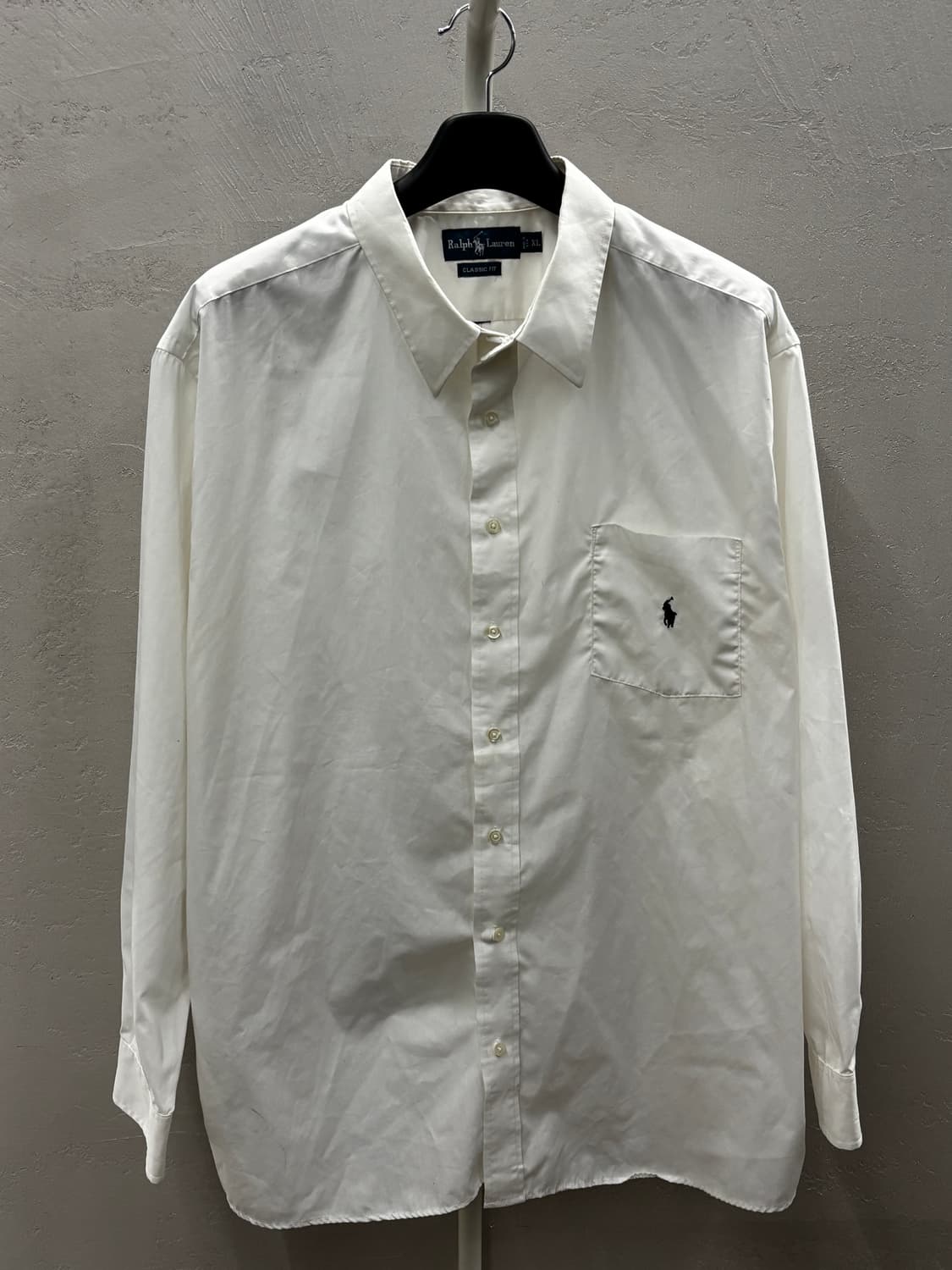 폴로 랄프로렌 남성 화이트 셔츠 XL 상품이미지2