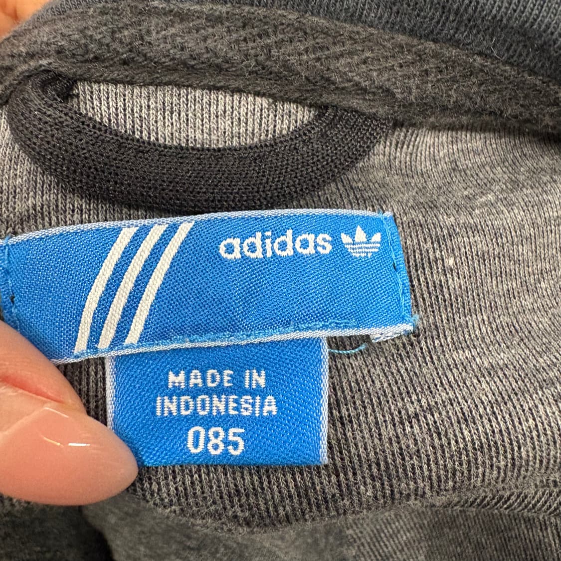 [정품/85] 아디다스 블랙 핑크 삼선 후드집업 져지 b16 상품이미지6