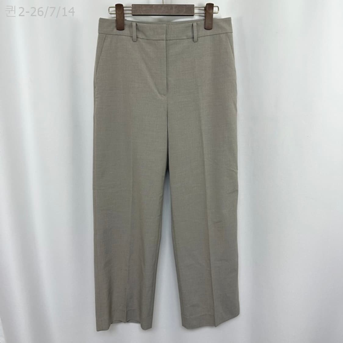 지오다노 여자 일자 슬랙스바지  74 (30인치정도) 상품이미지1