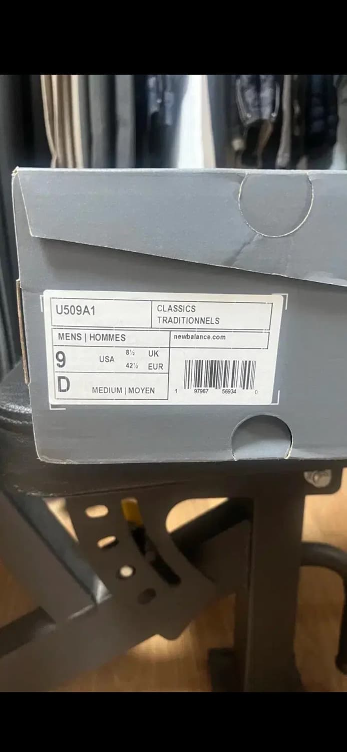 뉴발x엑슬림 509 블랙 270 상품이미지2