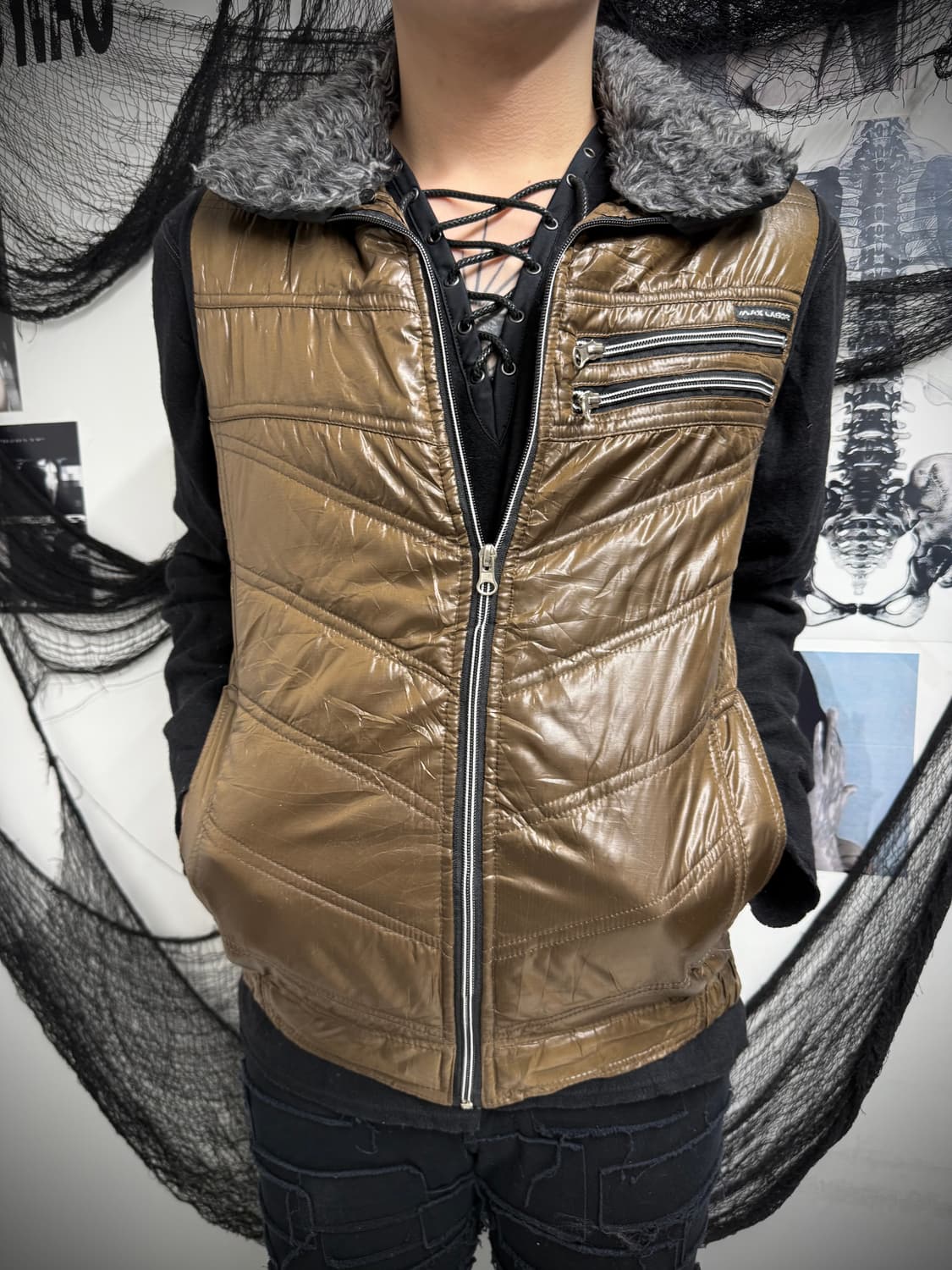 00s mood fur vest 상품이미지4