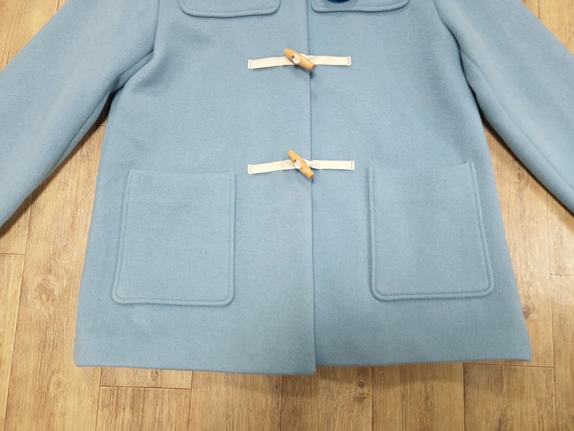 frrw 프론트로우 후드 더플 하프코트 프리사이즈 새상품 상품이미지6