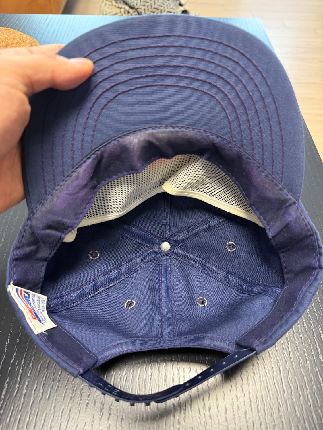 80s 빈티지 애플 볼캡 모자 상품이미지3