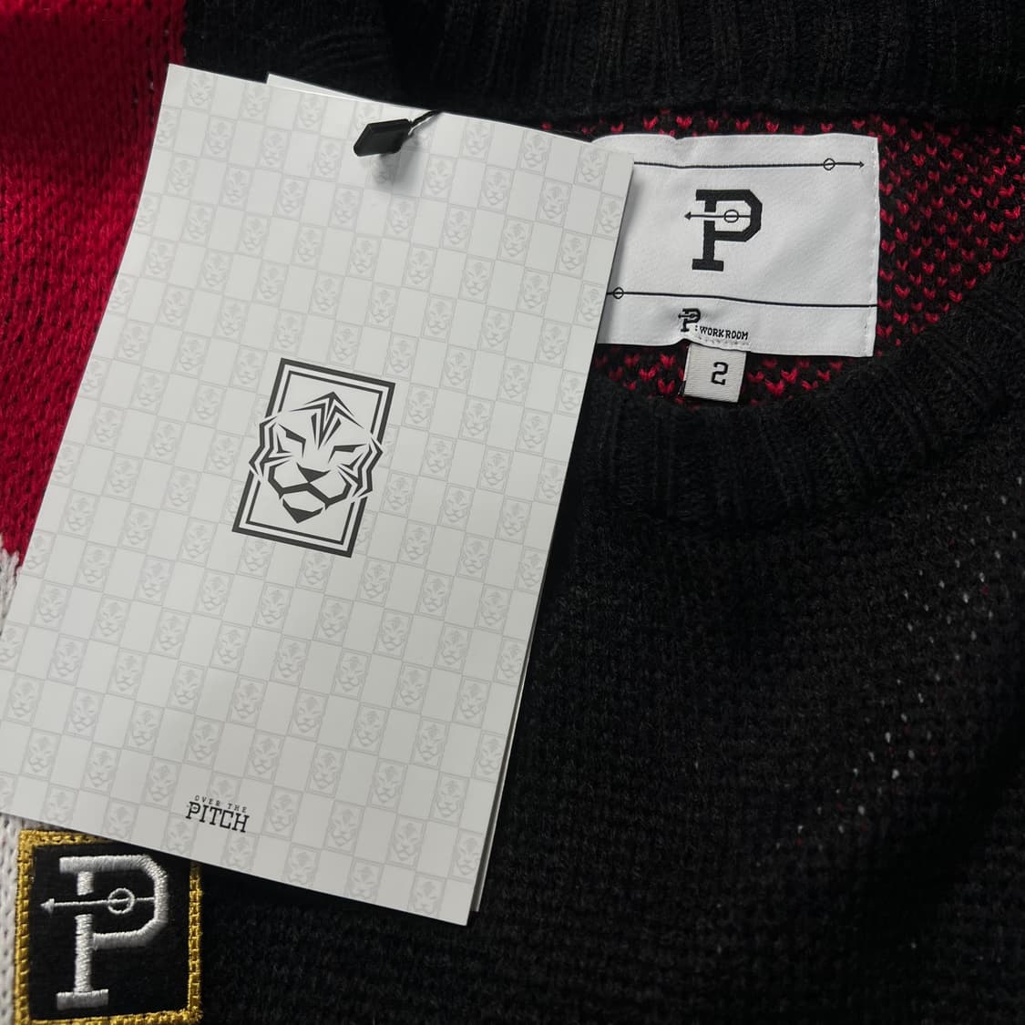 오버더피치xKFA 1996 니트 블랙 2 상품이미지3