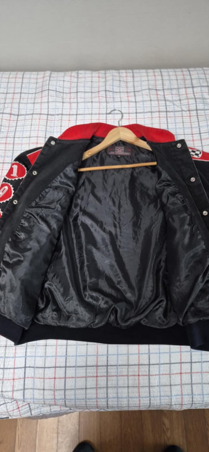 코카콜라 NASCAR 레이싱 자켓 블랙 레드 상품이미지8