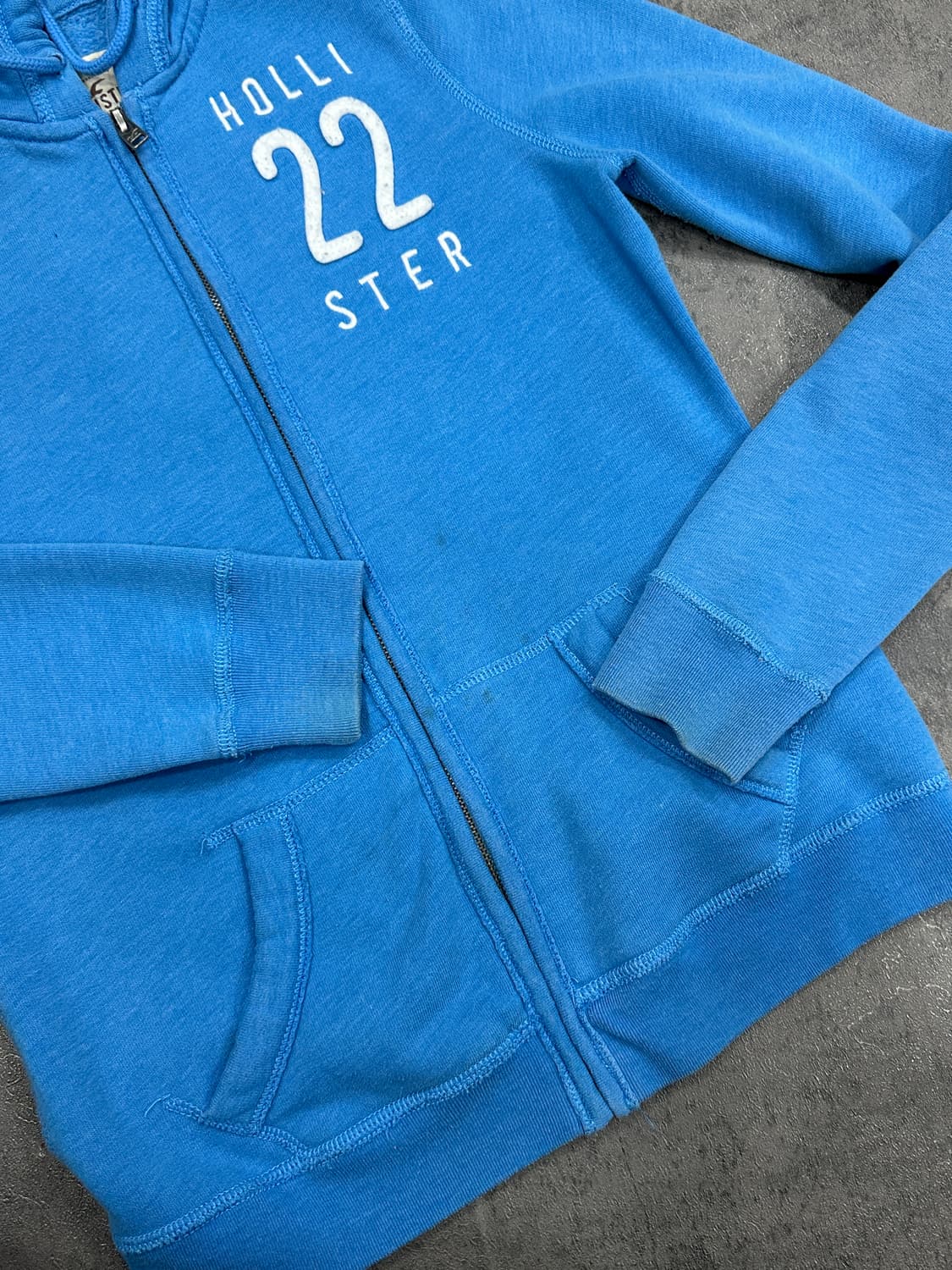 홀리스터 후드집업 블루 상품이미지2