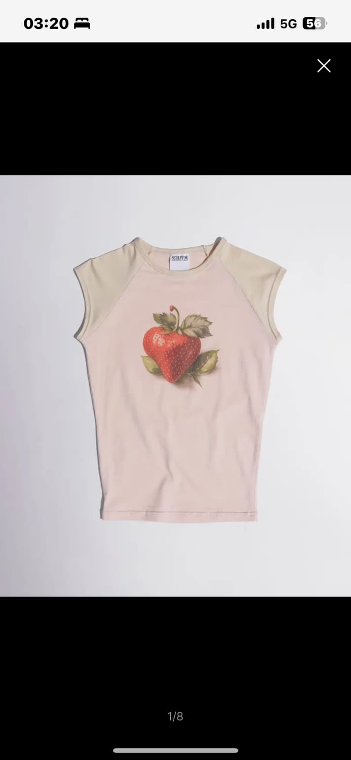 [xs] 스컬프터 Berry Raglan Tee Peach 상품이미지1