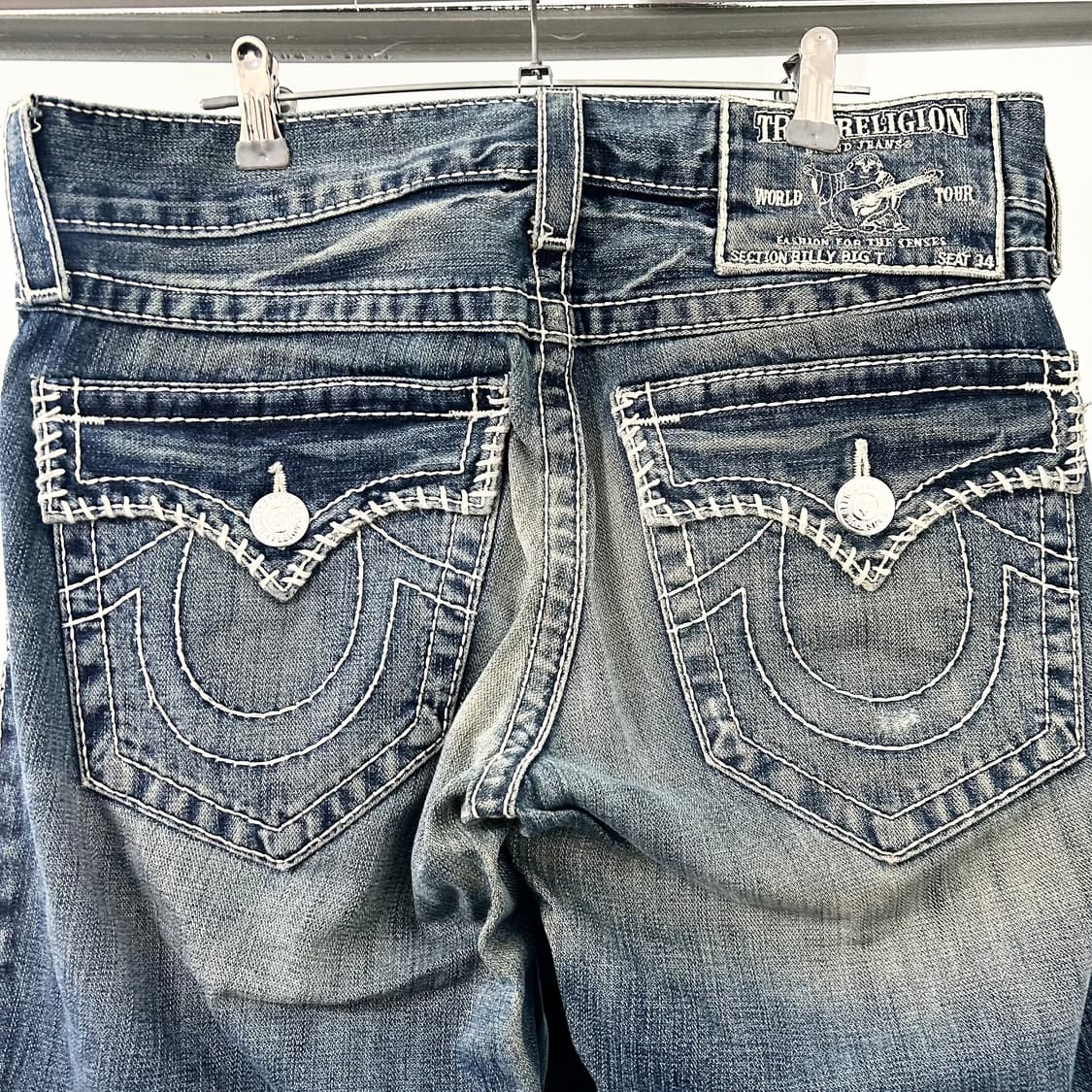 트루릴리전 월드투어 부츠컷 데님 팬츠 상품이미지6