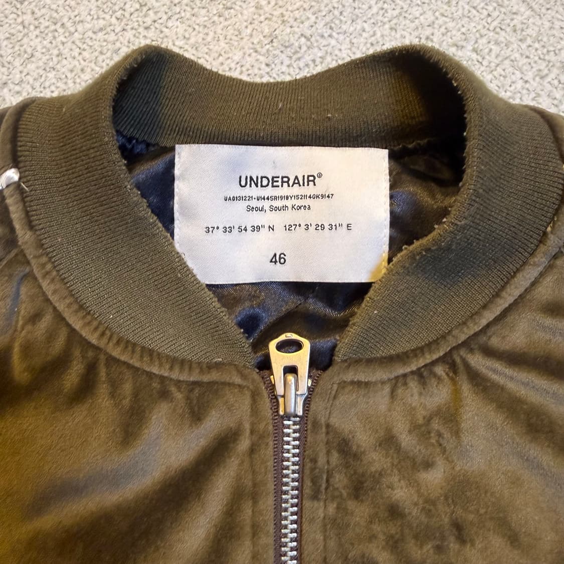 벨벳 스카잔 자켓 상품이미지7