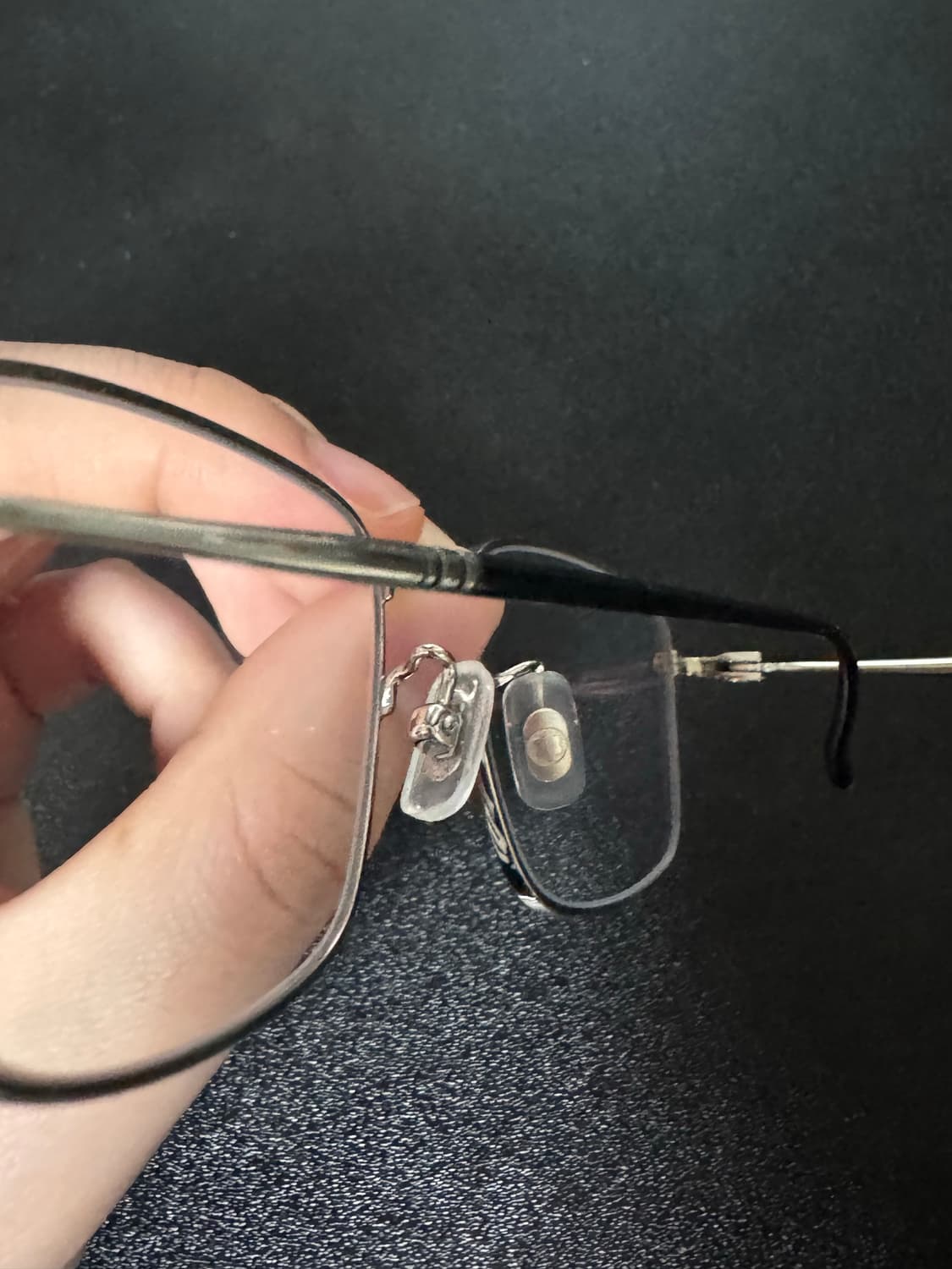 [OS] 몽블랑 빈티지 실버 메탈테 안경 상품이미지3