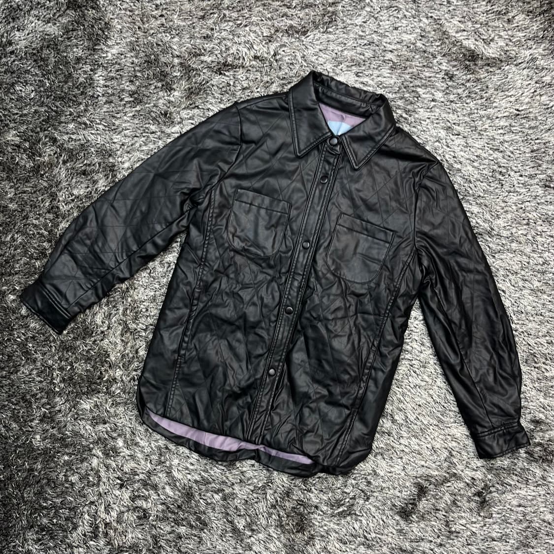 LBL 여성 페이크레더 가죽 자켓 (55) 상품이미지1