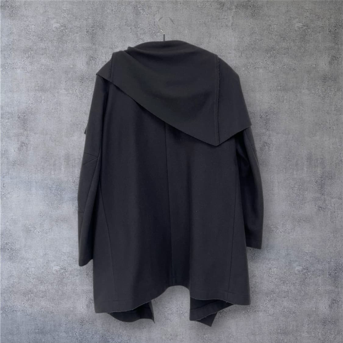 막스앤코 MAX&Co 차콜 울 케이프 코트 34 상품이미지10