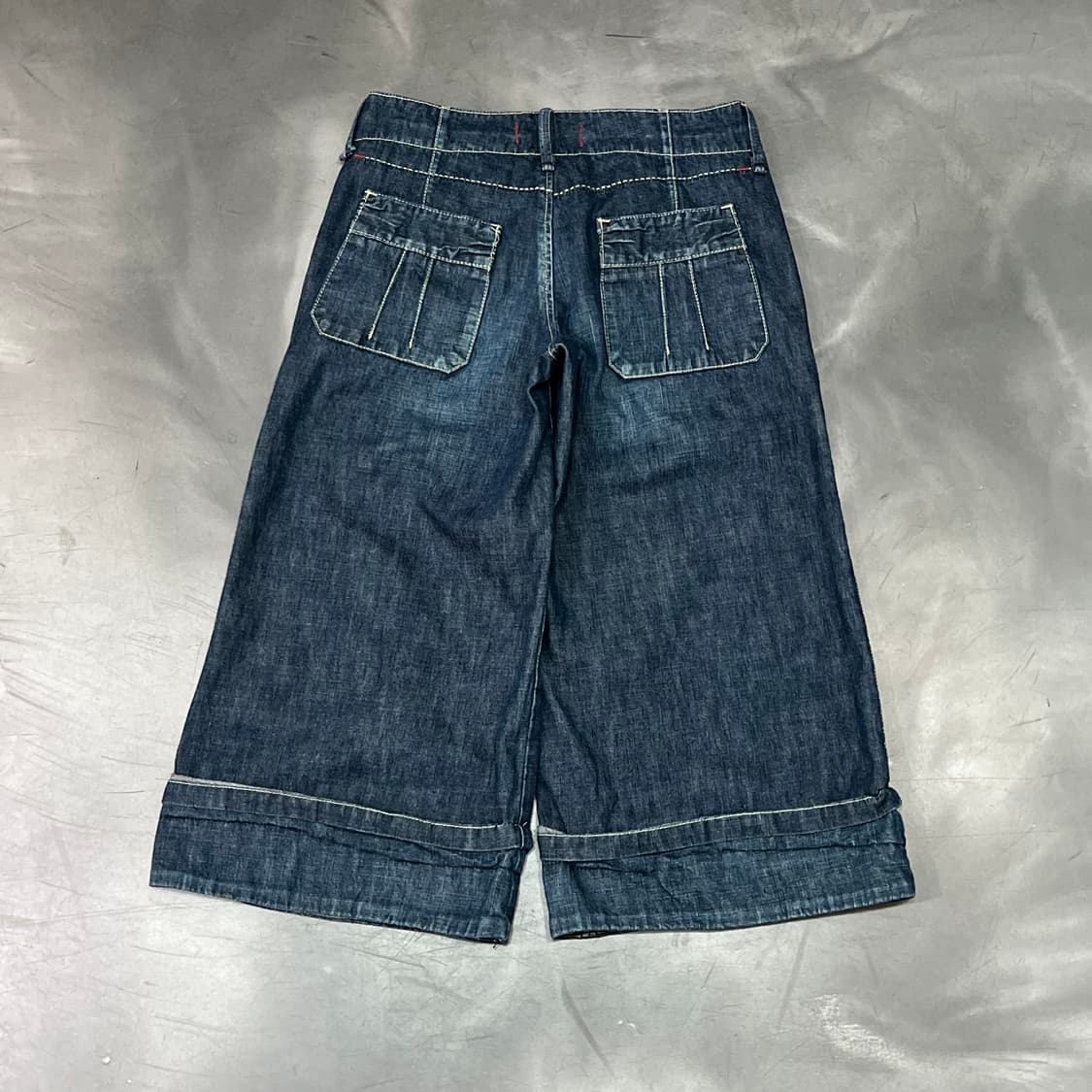  앤트게이지 데님 버뮤다 팬츠 y16102 상품이미지2