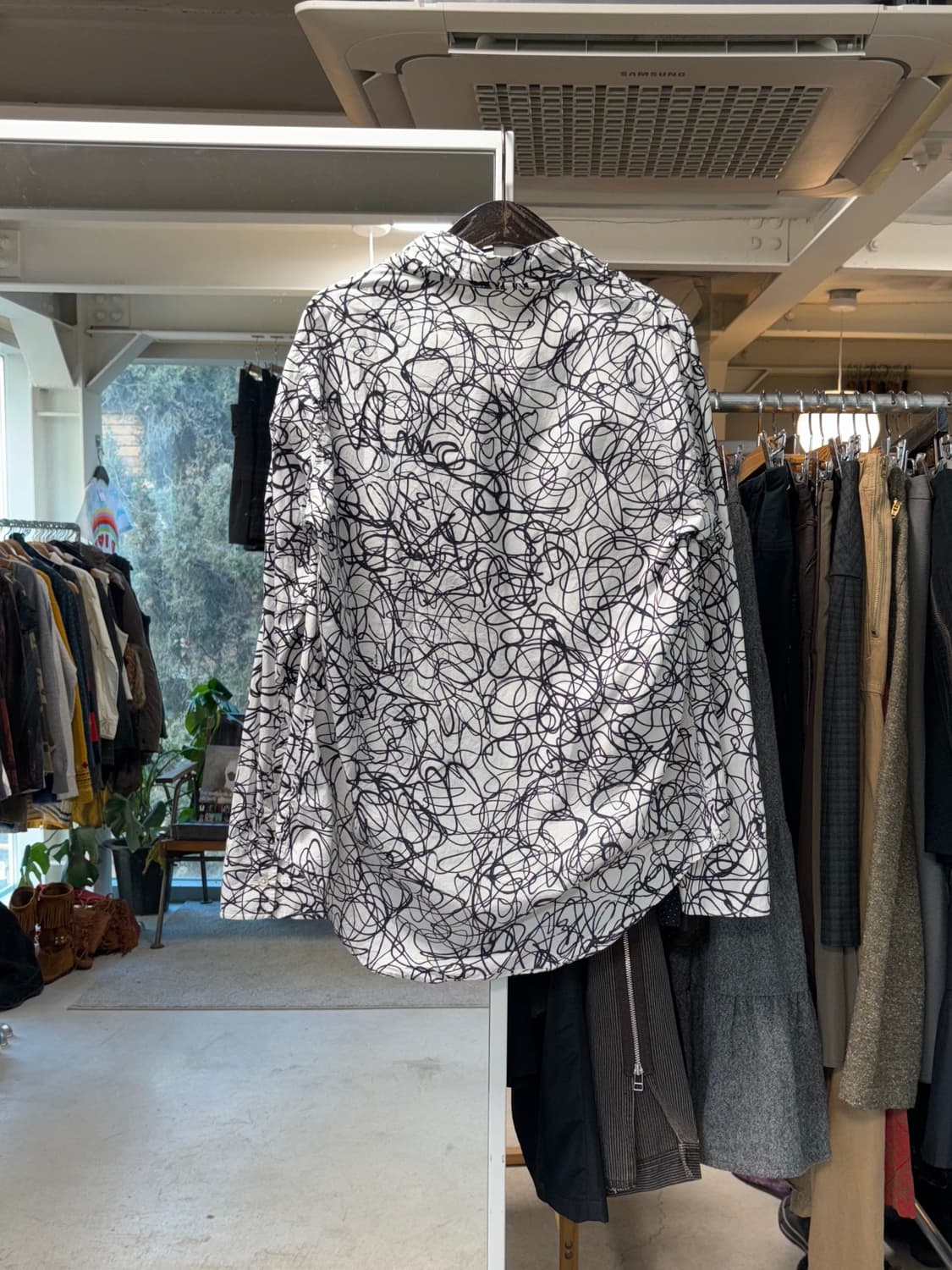 라드 뮤지션 카울넥 셔츠 상품이미지2